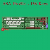Bộ Keycap AKKO Matcha Red Bean - 158 Keys