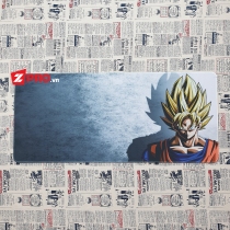 Lót chuột Dragon Ball - Son Goku Super Saiyan 90x40cm
