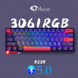Bàn phím cơ AKKO 3061s RGB - Neon (Bluetooth 5.0)