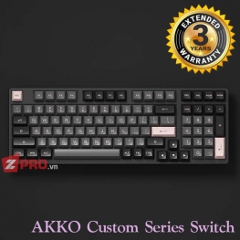 Bàn phím cơ AKKO 3098 Black Pink (HOTSWAP)