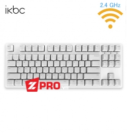 Bàn phím cơ iKCB W200 - Wireless Keyboard 2.4G (White)