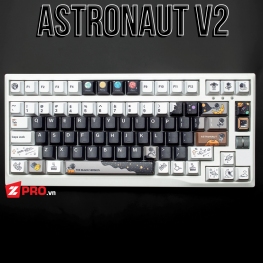 Bộ Keycap PBT Astronaut v2 (Phi Hành Gia) - 140 Keys