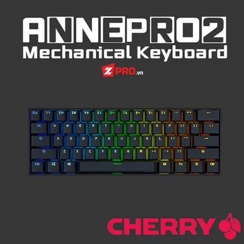 Bàn phím cơ Anne Pro 2 - Cherry switch