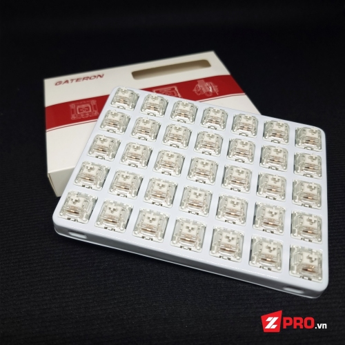 Switch Gateron PRO Clear - Double Spring