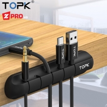 Đế / Giá giữ dây cáp TOPK siêu dính tiện dụng, giúp bàn gọn gàng