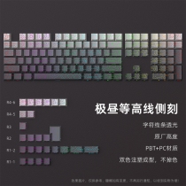 Keycap Contour 4.0 Gradient Grey (PBT) - 135 Nút