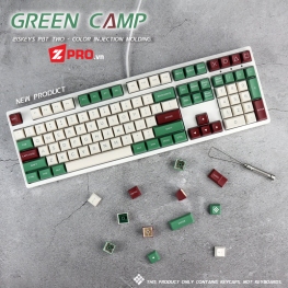 Bộ Keycap OSA Green Camp 215 nút