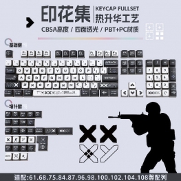 Bộ Keycap Pudding CS:GO R2 (CBSA Profile)