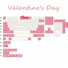 Bộ keycap Valentine 135 phím