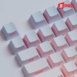 Bộ Keycap Veekos Blue Gradient (PBT, 135 Nút)