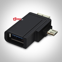 Đầu chuyển OTG Unitek USB ra Micro USB 2.0, 3.0