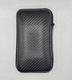 Hộp mềm đựng chuột, phụ kiện vân Carbon - Size to (15x8x4cm)