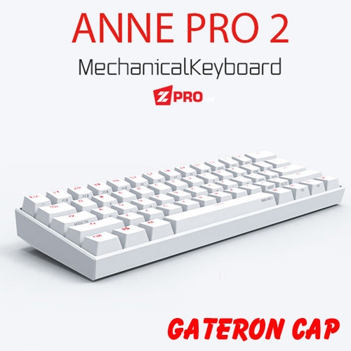Bàn phím cơ ANNE PRO 2 - Gateron Cap Switch