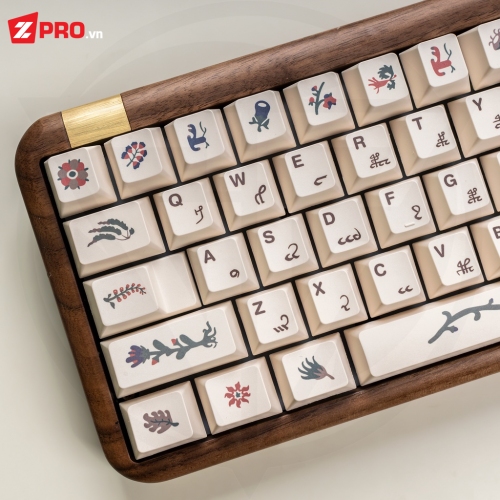 Bộ Keycap PBT Voynich 135 Nút (Cherry Profile)