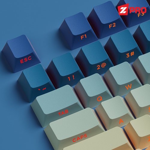 Bộ Keycap Veekos Iris Gradient (PBT, 135 Nút)