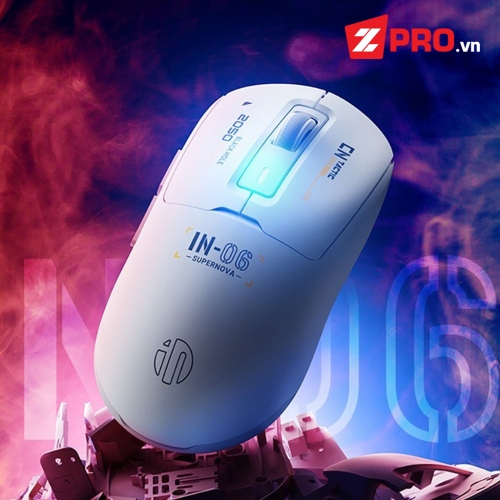 Chuột Gaming Wireless Inphic IN6 (PAW 3395, 3 mode)