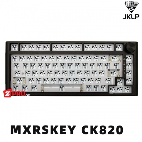 KIT Bàn phím cơ MXRSKEY CK820 (Nhôm CNC, 3 Modes, Mạch Xuôi)