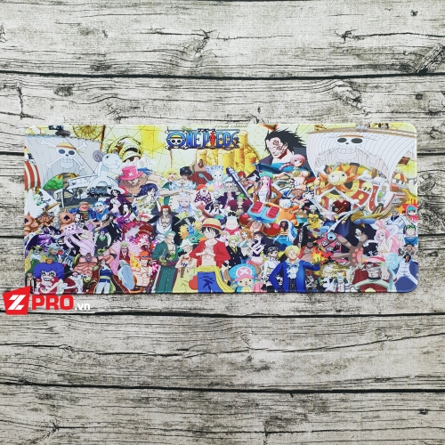 Lót chuột One Piece Full Nhân Vật 70x30cm